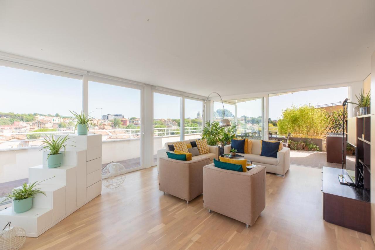 Apartament Iflat Garbatella Grand Penthouse Rzym Zewnętrze zdjęcie