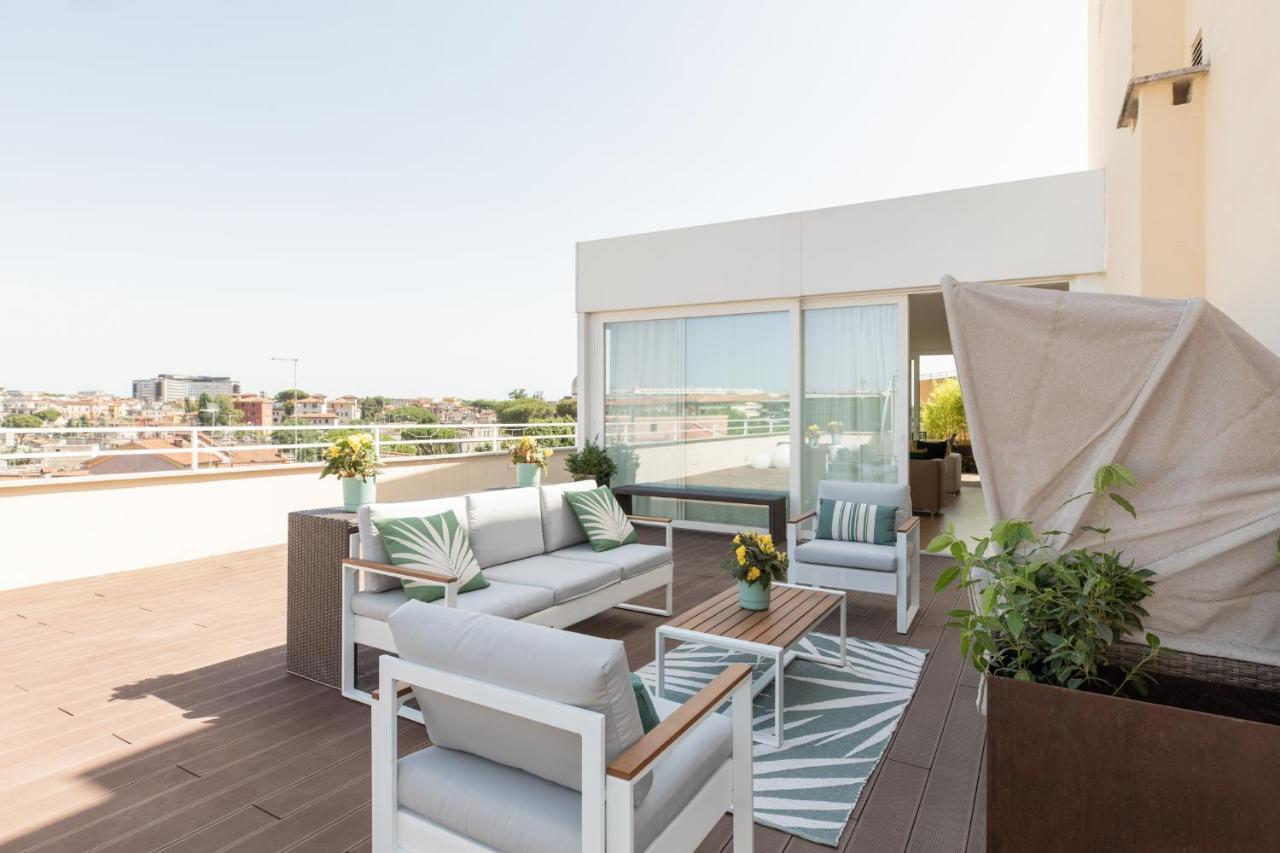 Apartament Iflat Garbatella Grand Penthouse Rzym Zewnętrze zdjęcie